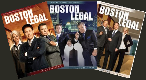 Boston Legal DVD Season one-two-three